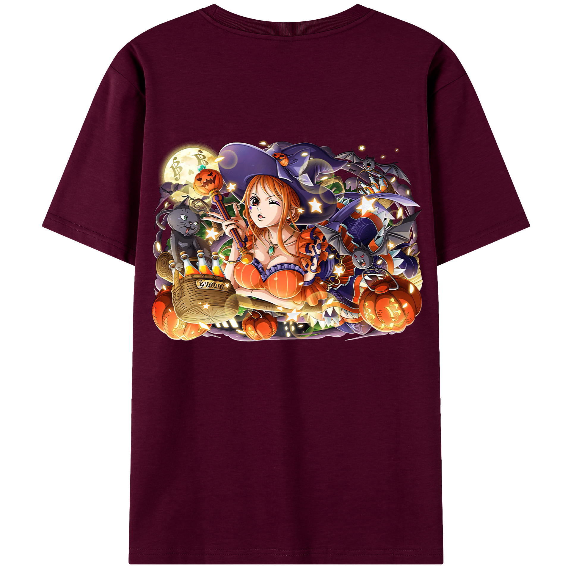 （画像用） ワンピース ナミ ONE PIECE Nami レディース半袖Tシャツ(バックプリント)